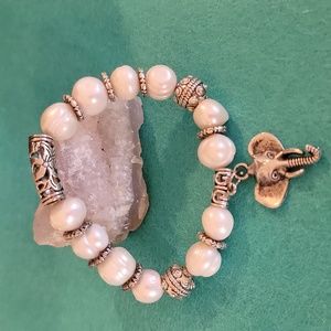 Elephant Charm Bracelet